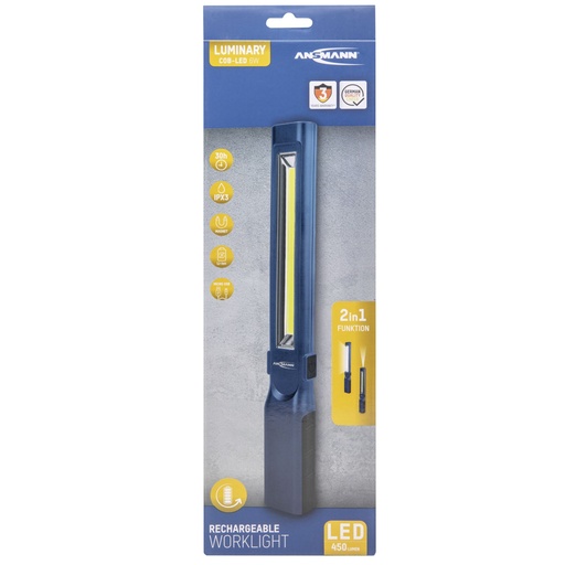 [616534] Ansmann WL450R slim LED Workshop Lamp