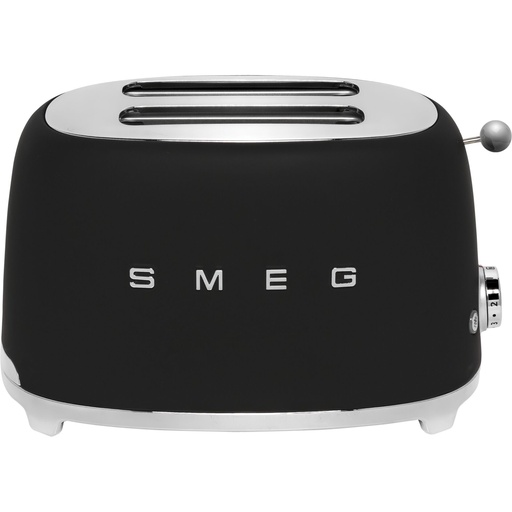 [114622] SMEG TSF01BLMEU Toaster schwarz matt