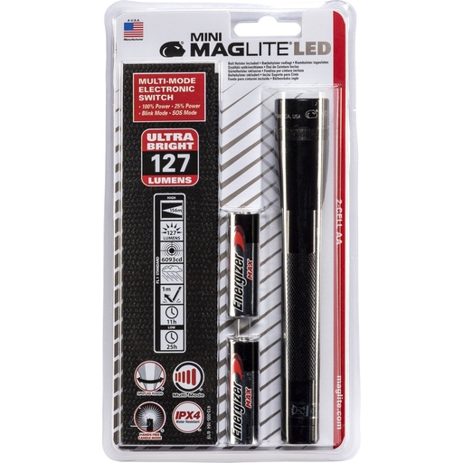 [858657] Maglite Mini-Mag LED 2AA Mini Flashlight
