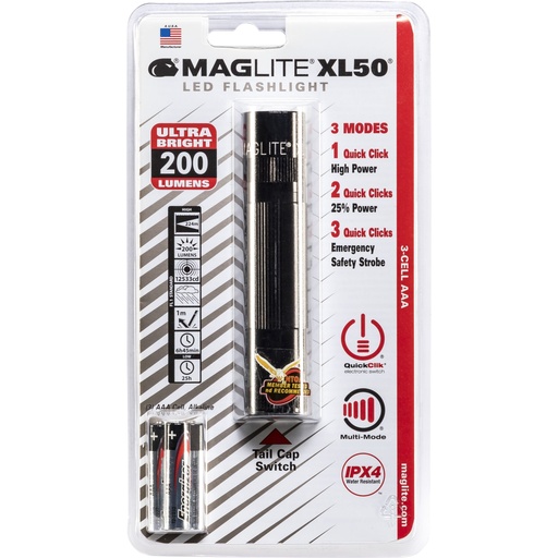 [858671] Maglite XL50 LED Flashlight