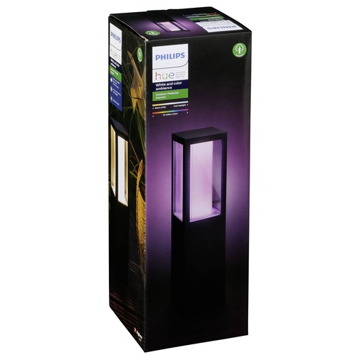 [484738] Philips Hue Impress LED pedestal light black