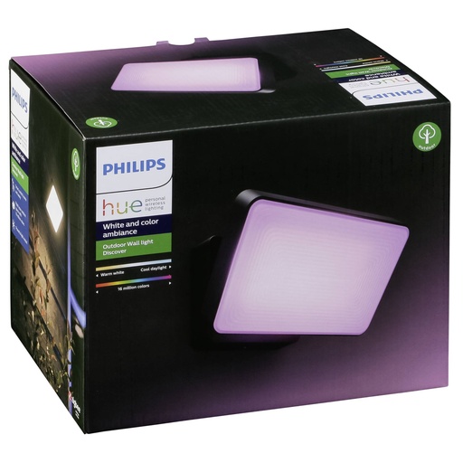 [484801] Philips Hue Discover LED Floodlight black