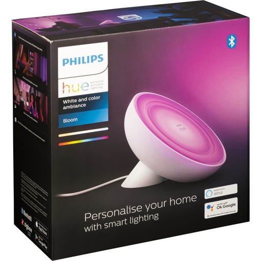 [719651] Philips Hue Bloom LED Table Lamp white