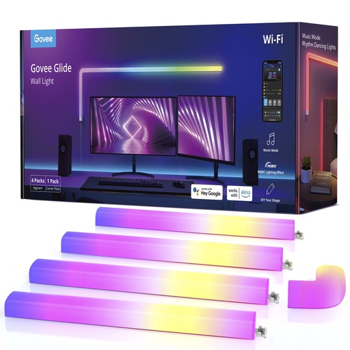 [845126] Govee Glide Wall Light (4+1)