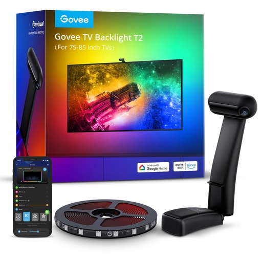[898676] Govee - Envisual TV Backlight T2 with Dual Cameras 55  - 65