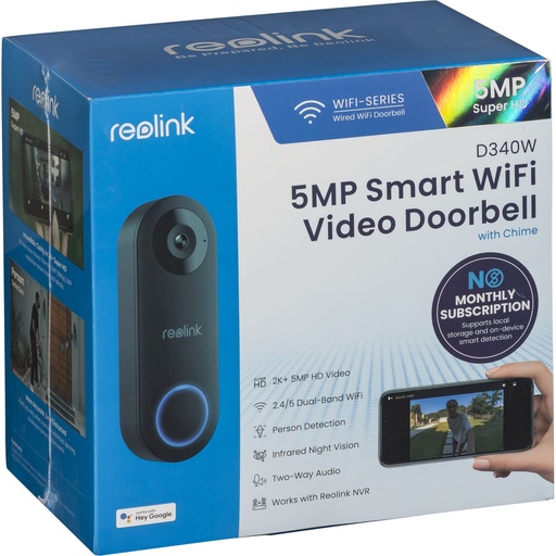 [161494] Reolink D340W 5MP Video-Türklingel