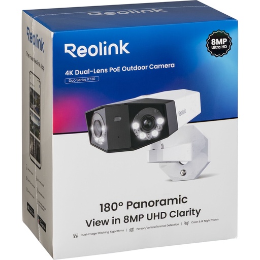 [161508] Reolink Duo Series P730 4K Dual-Objektiv PoE-Cam