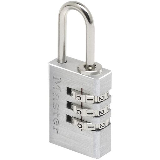 [851426] Master Lock Combination Lock in alumin. steel Shackle 7620EURDCC