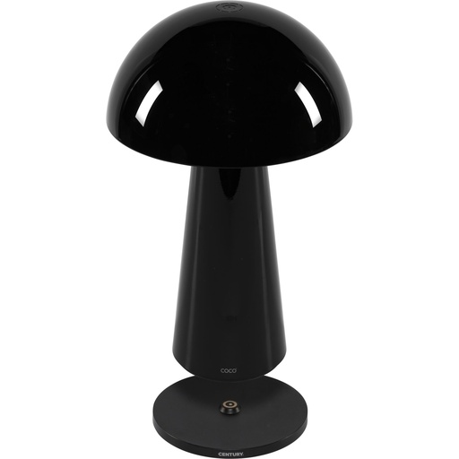 [852357] Century LED Lamp COCO black 1,5W 2700K 100 Lumen Dimm. IP44