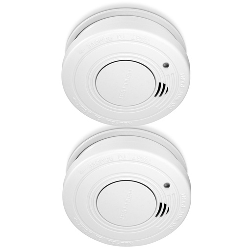 [143056] Alecto Smoke detector with 5 year battery life, 2-pack
