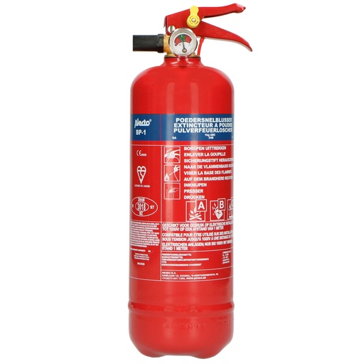 [143224] Alecto Fire extinguisher powder 1 kg