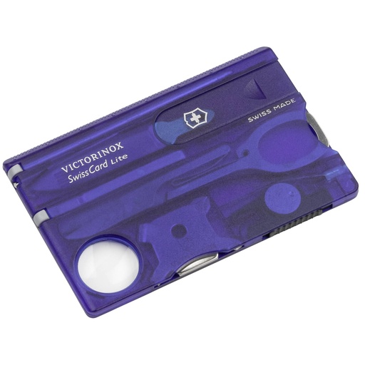 [433645] Victorinox SWISSCARD LITE blue transparent