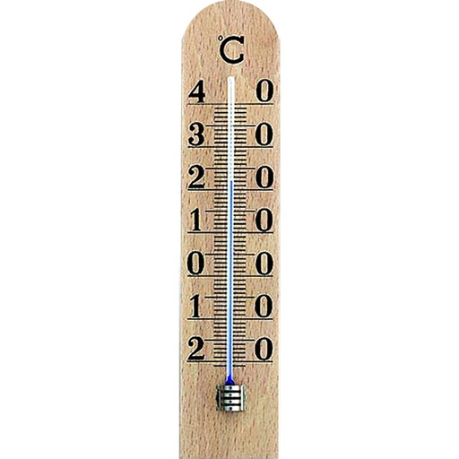 [167316] TFA 12.1005 Analogue indoor thermometer made of beech