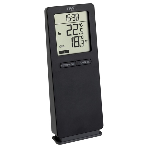 [686576] TFA 30.3071.01 black LOGO 2.0 RC Thermometer