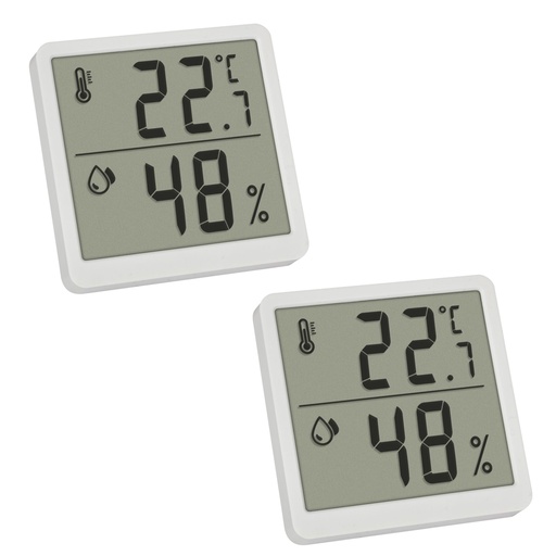 [176390] TFA 30.5059.02.02    2er Set Digitales Thermo-Hygrometer