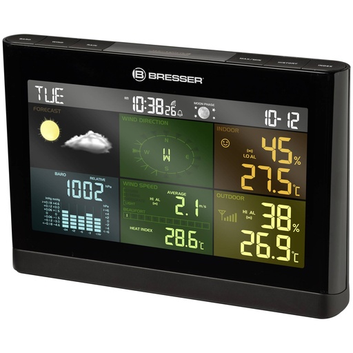 [333881] Bresser 5-in-1 Comfort Weather Center black