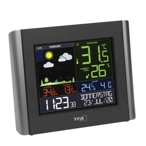 [719175] TFA 35.8000.01 VIEW METEO WLAN Radio Weather Station