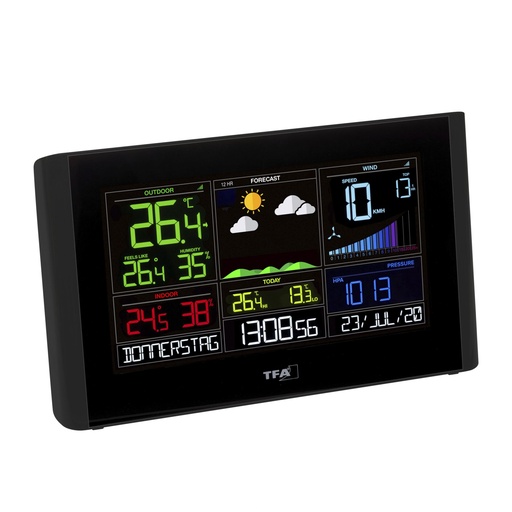 [719182] TFA 35.8001.01 VIEW BREEZE WLAN Radio Weather Station