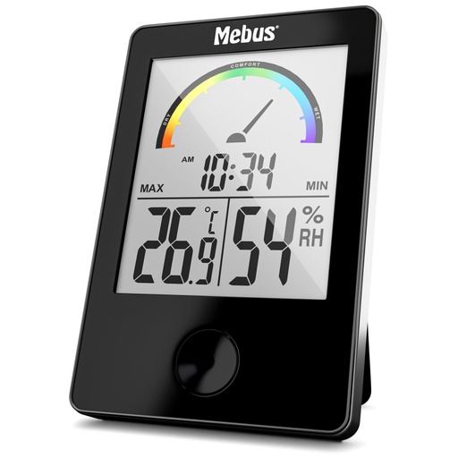 [786851] Mebus 40929 Thermo-Hygrometer black