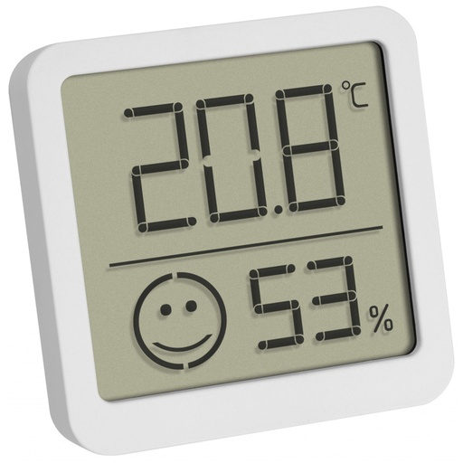 [797561] TFA 30.5053.02 white Digital Thermo Hygrometer