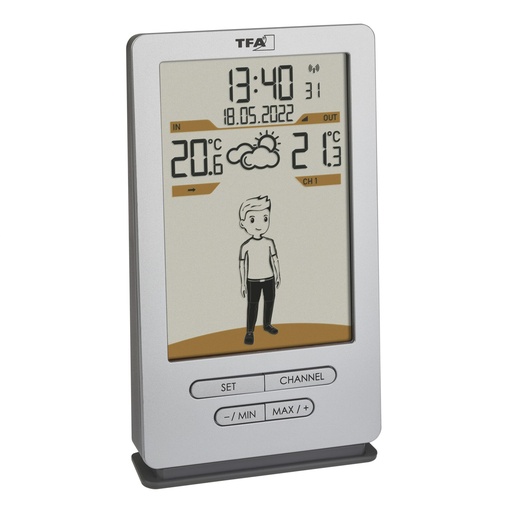 [798065] TFA 35.1166.54  WEATHER JACK Wireless Weather Station