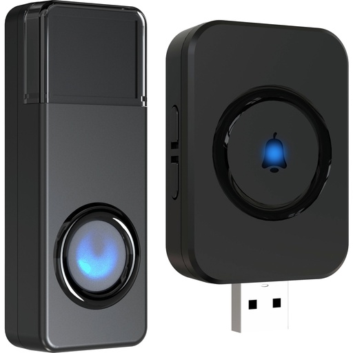 [211565] REV Orchestra Funk-Gong für USB-Steckdose 100m schw.82160512