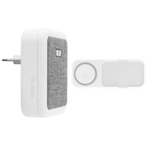 [504198] REV Orchestra RC Gong with button white Link2Home