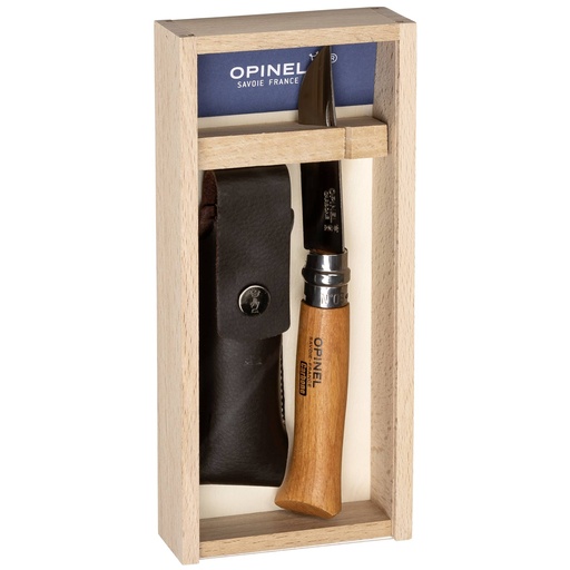 [536790] Opinel No. 08 Carbon + Sheath pencil case