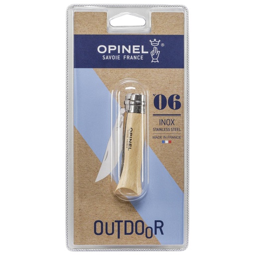 [536797] Opinel pocket knife No. 06 stainless steel