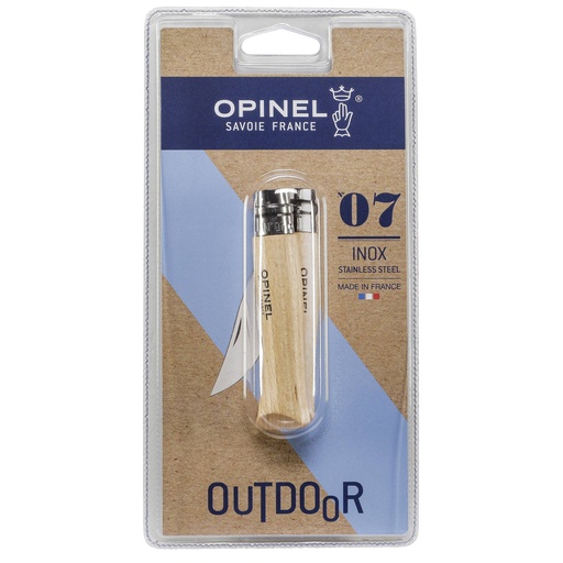 [536804] Opinel pocket knife No. 07 stainless steel