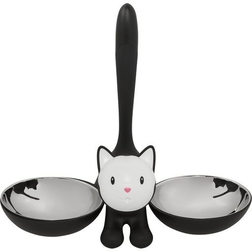 [893916] Alessi Cat Bowl Tigrito black AMMI09 B