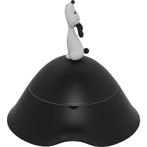 [893923] Alessi Dog Bowl Lula black AMMI19 B