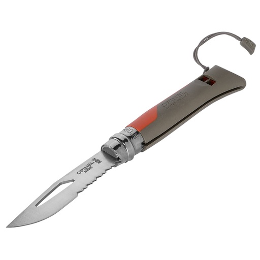 [536881] Opinel  No. 08 Outdoor Red Pocket knife