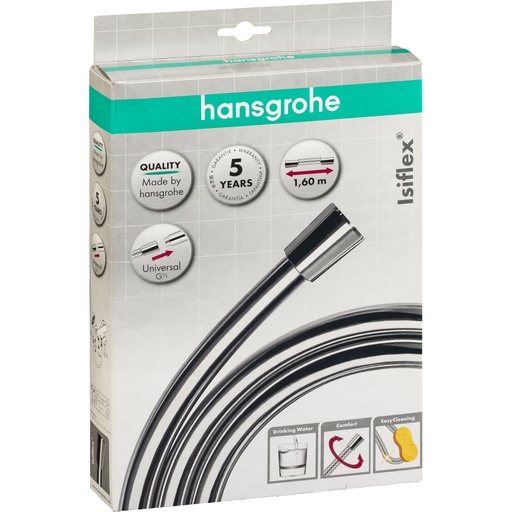 [873413] Hansgrohe Isiflex Shower hose 160cm chrome