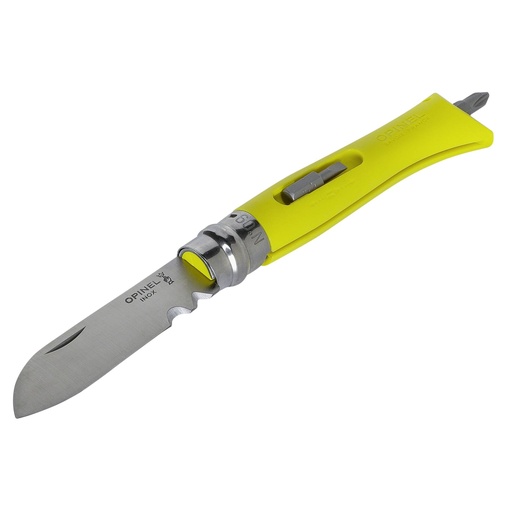 [536923] Opinel pocket knife No. 09 incl. Bitset yellow
