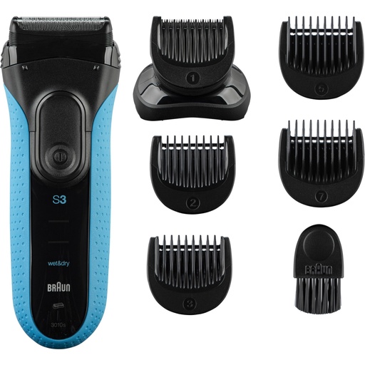 [192357] Braun Series 3 3010 BT Black/Blue