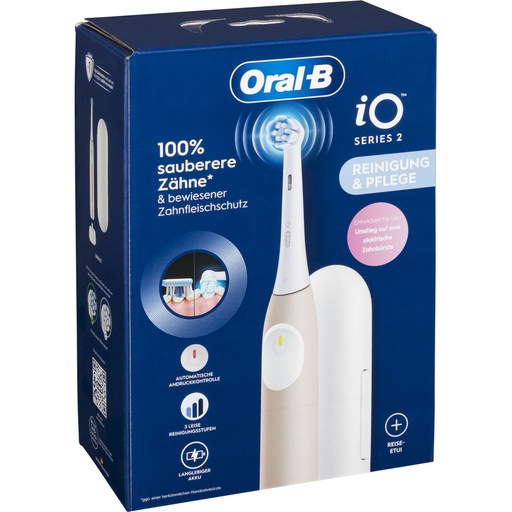 [133564] Oral-B iO Series 2 Calm Pink with travel case