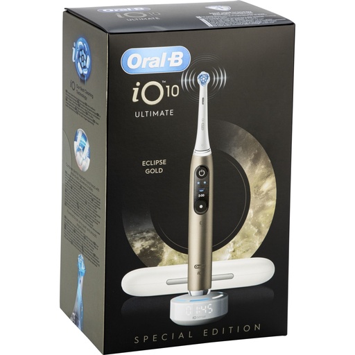 [207008] Oral-B iO Series 10 Eclipse Gold Special Edition white