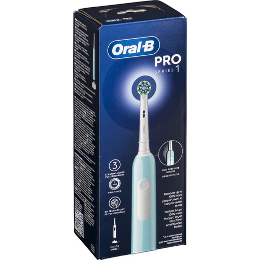 [822397] Oral-B Pro 1 Cross Action Caribbean Blue
