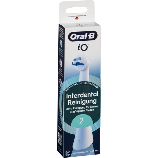 [151841] Oral-B iO Aufsteckbürsten Interdental Reinigung 2er