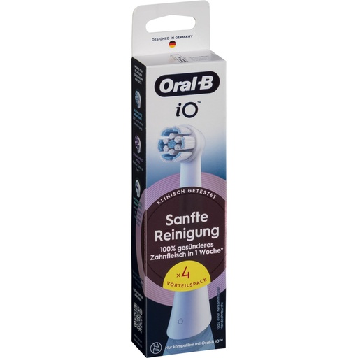 [163160] Oral-B iO Toothbrush Heads Gentle Cleaning 4 pcs.