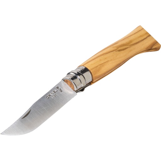 [618753] Opinel pocket knife No. 08 Olive Wood