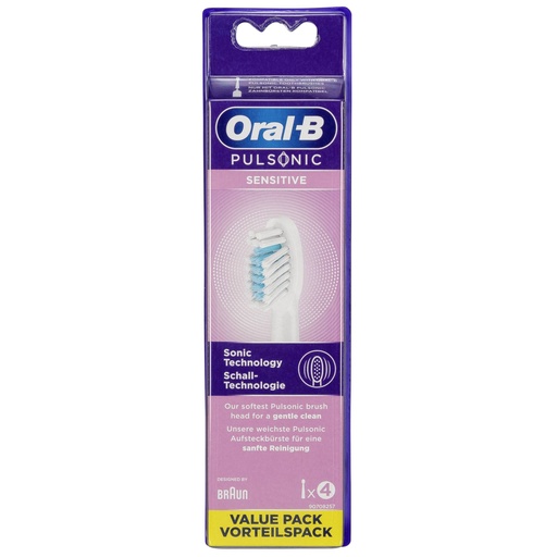 [572532] Oral-B Toothbrush heads Pulsonic Sensitive 4 pcs.