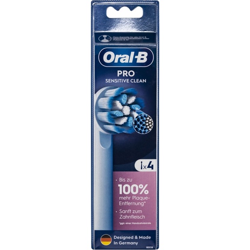 [807795] Oral-B Toothbrush heads Pro Sensitive Clean 4 pcs.
