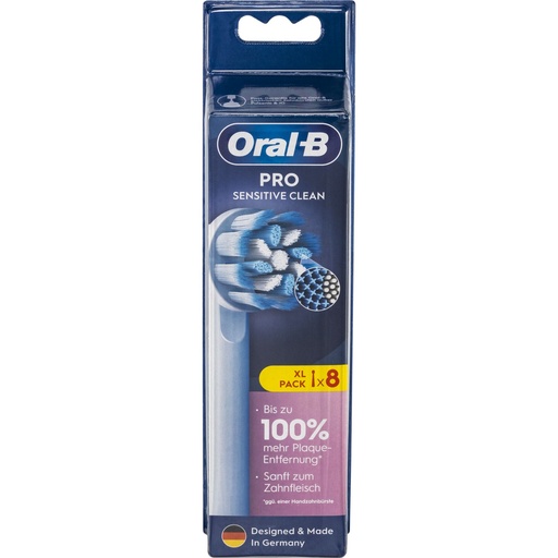 [807809] Oral-B Toothbrush heads Pro Sensitive Clean 8 pcs.