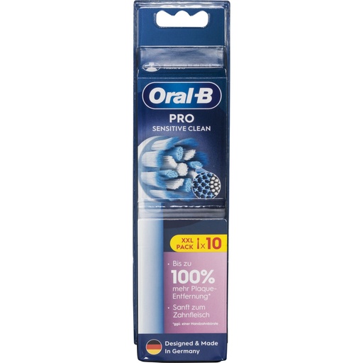 [819653] Oral-B Toothbrush heads Pro Sensitive Clean 10-Pack