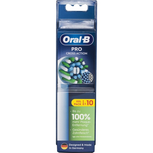 [822495] Oral-B Toothbrush heads Pro CrossAction 10 pcs.