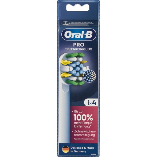 [895218] Oral-B Aufsteckbürsten Pro Tiefenreinigung          4er