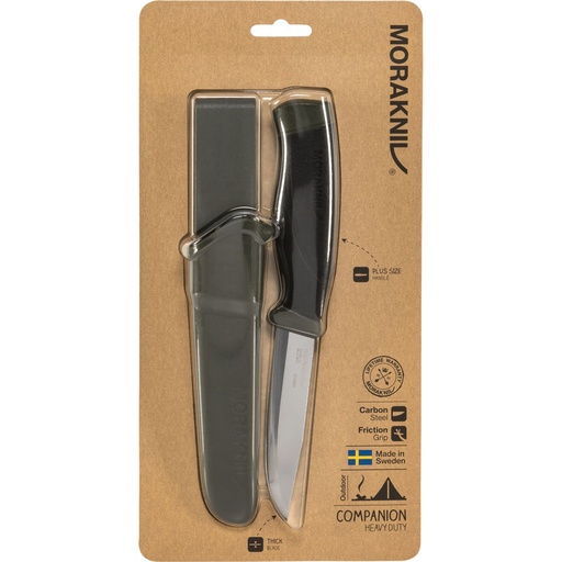 [859308] Morakniv Companion Knife Heavy Duty Military Green