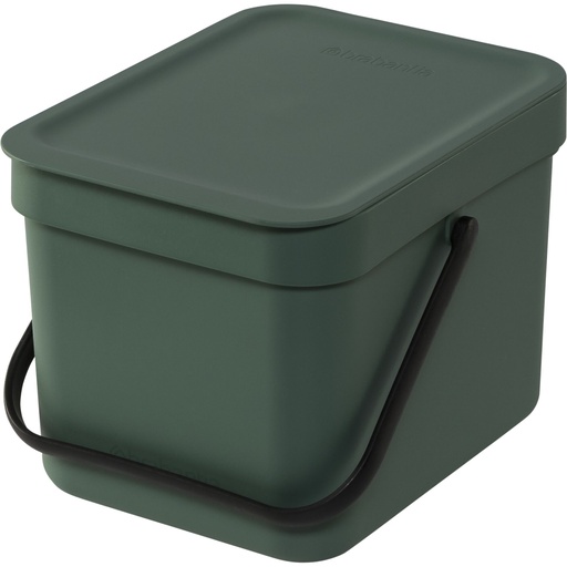 [704412] Brabantia Sort & Go Bin      6l Fir Green